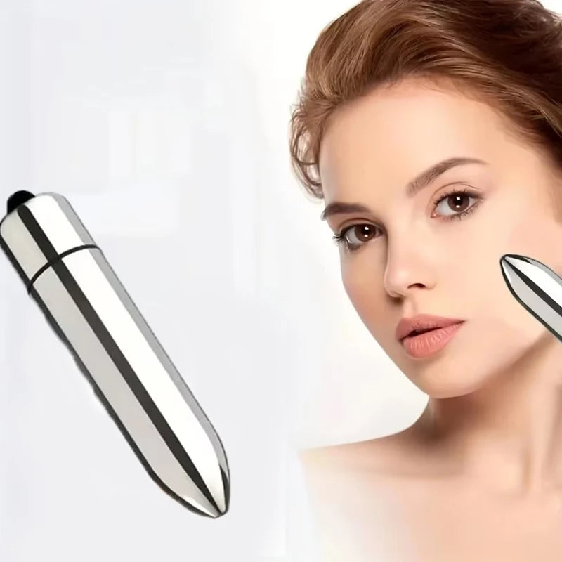 Mini Massaggiatore Vibrante per Viso e Contorno Occhi – Effetto Rilassante e Tonificante
