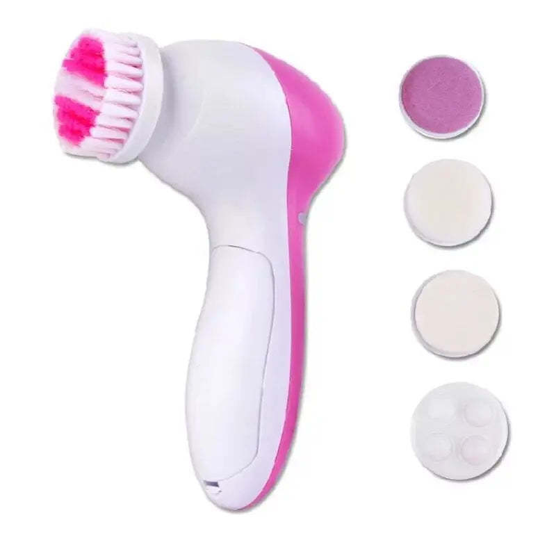 Spazzola Elettrica Viso 5 in 1 – Pulizia Profonda, Esfoliazione e Massaggio Viso