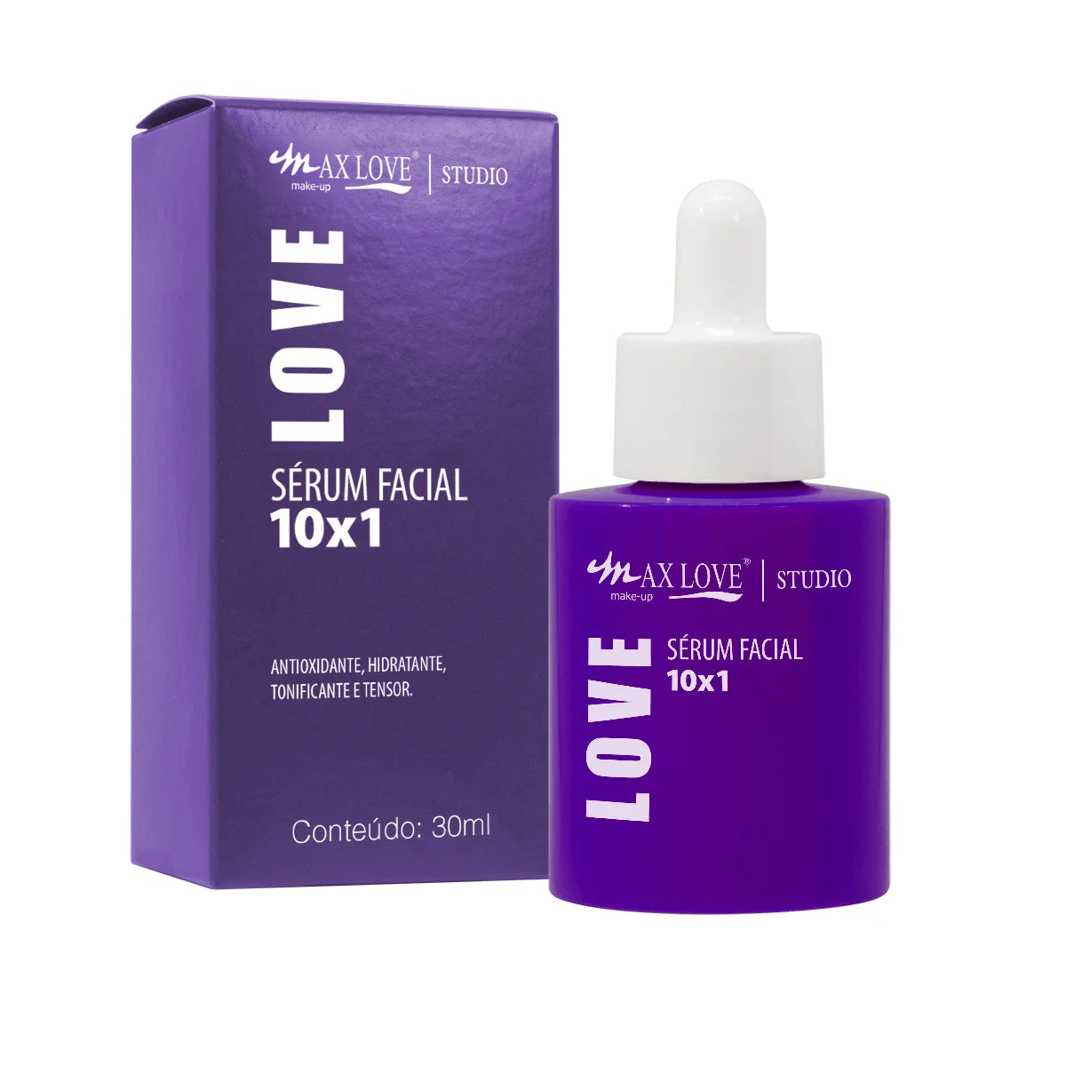 Siero Viso Max Love 10 in 1 – Idratante, Anti-Età e Illuminante