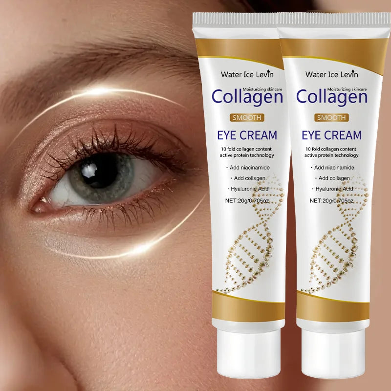 Crema Contorno Occhi al Collagene – Riduce Borse, Occhiaie e Linee Sottili